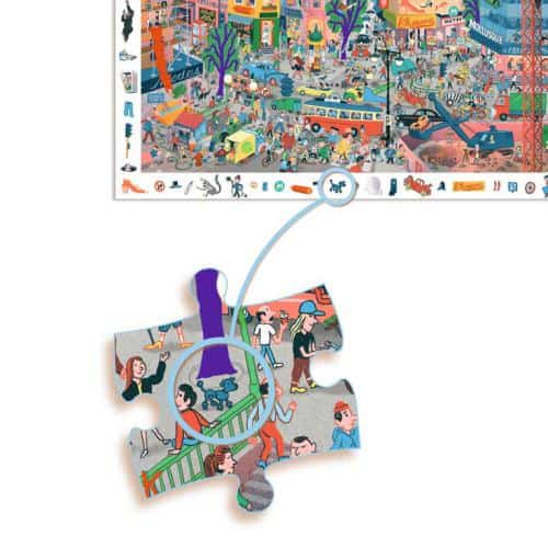 Puzzle de Observação | A Cidade | 200 Peças