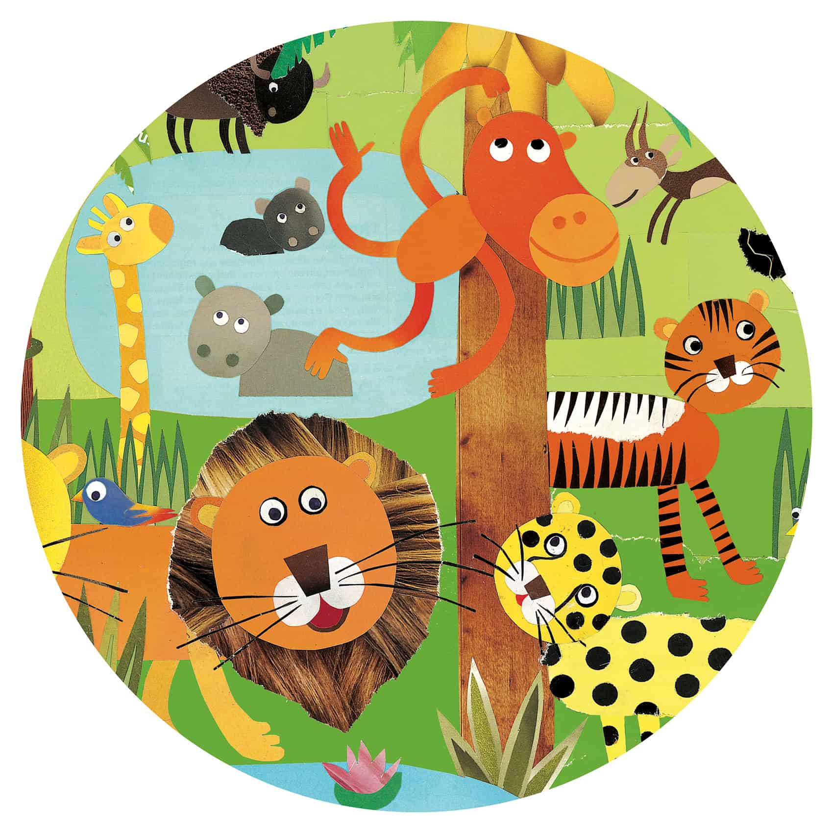 Puzzle de Observação | Selva | 35 Peças