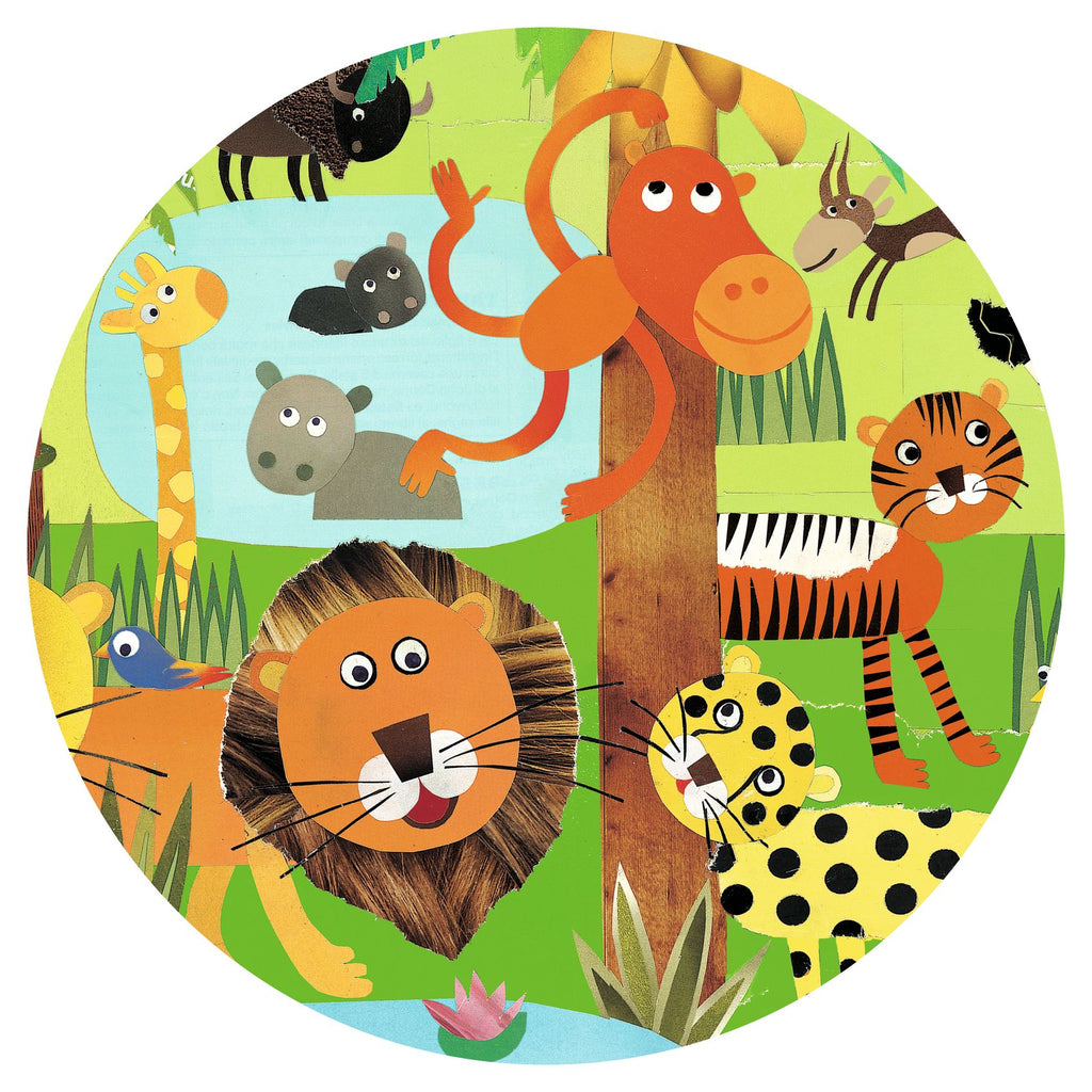 Puzzle de Observação | Selva | 35 Peças
