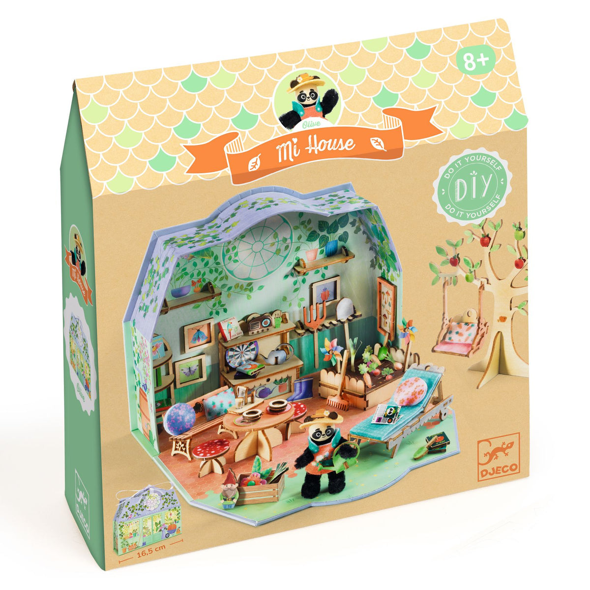 Mi House Olive | Cria Casas em Miniatura