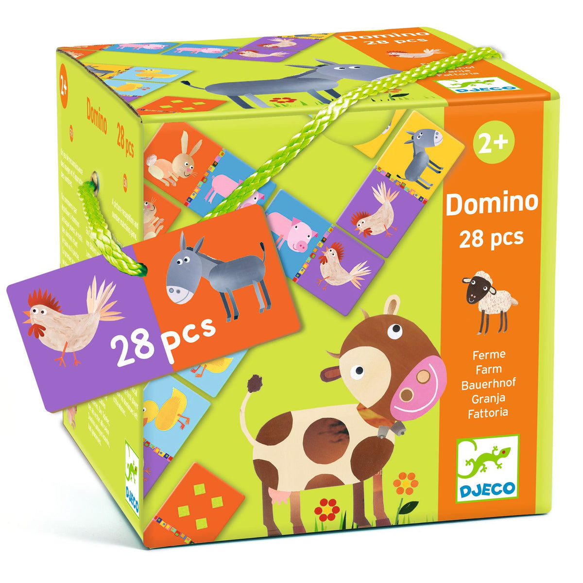 Dominó Farm | Jogo Dominó | Animais da Quinta