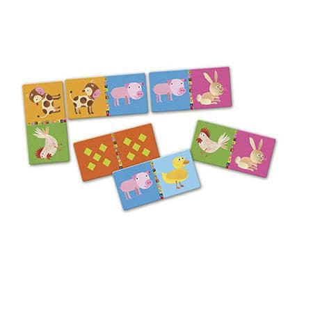 Dominó Farm | Jogo Dominó | Animais da Quinta