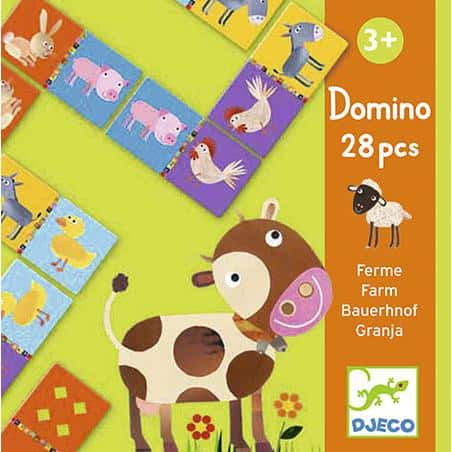 Dominó Farm | Jogo Dominó | Animais da Quinta