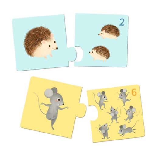 Puzzle Duo | Animais Bebés