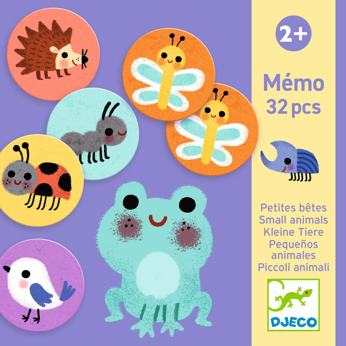 Jogo de Memória e Associação | Pequenos Animais
