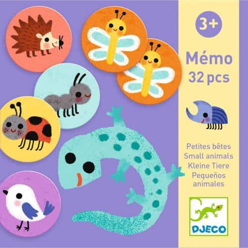 Jogo de Memória e Associação | Pequenos Animais