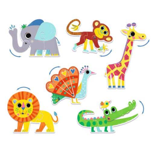 Puzzle Duo | Animais Articuláveis