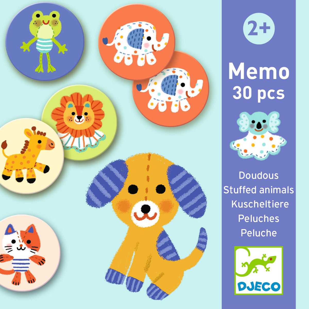 Memo Doudous | Jogo de Memória | Animais Fofinhos