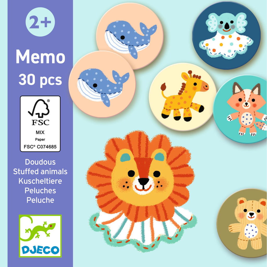 Memo Doudous | Jogo de Memória | Animais Fofinhos