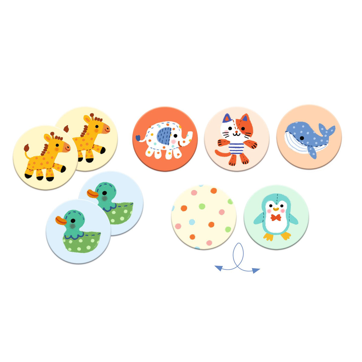 Memo Doudous | Jogo de Memória | Animais Fofinhos