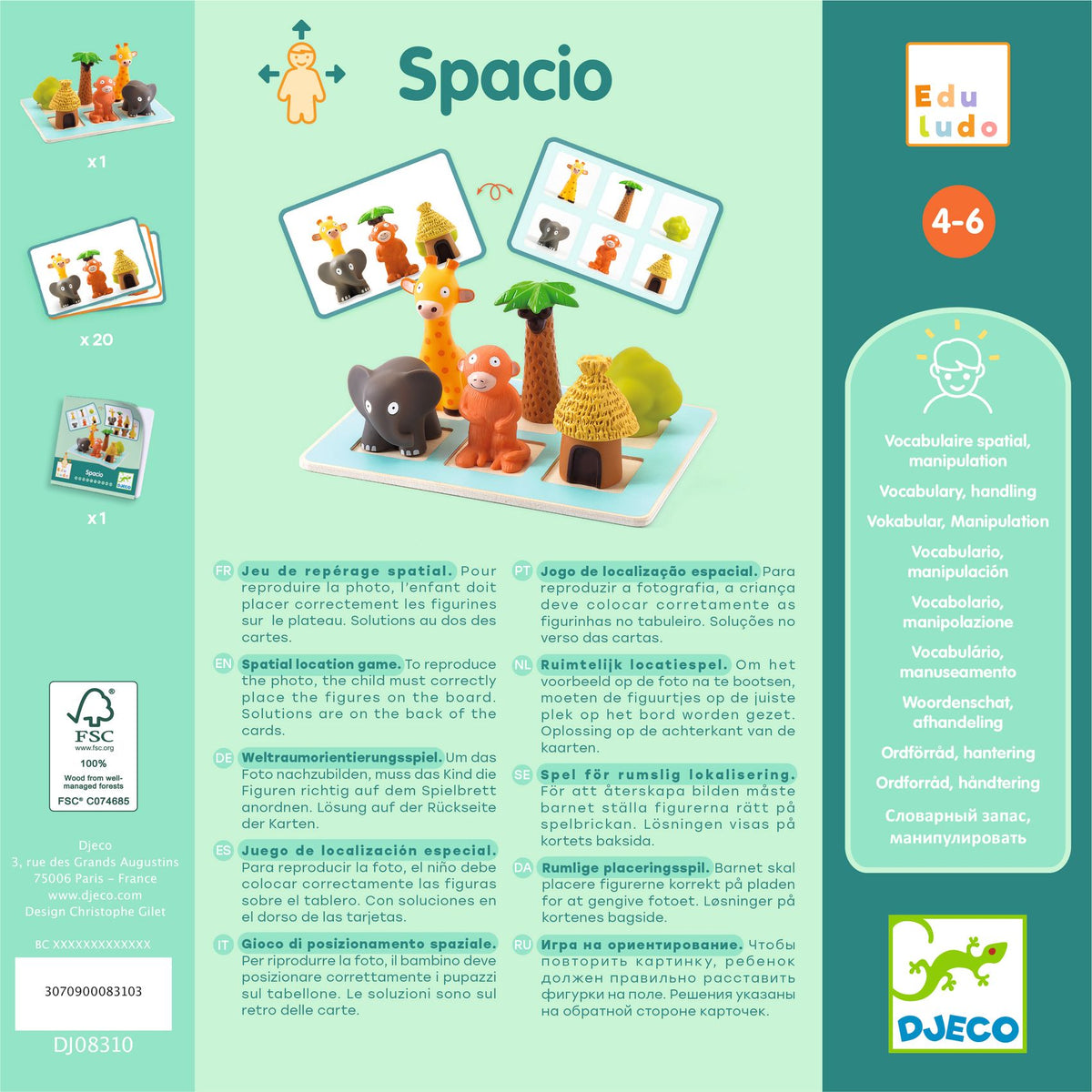 Spacio Eduludo | Jogo de Orientação Espacial
