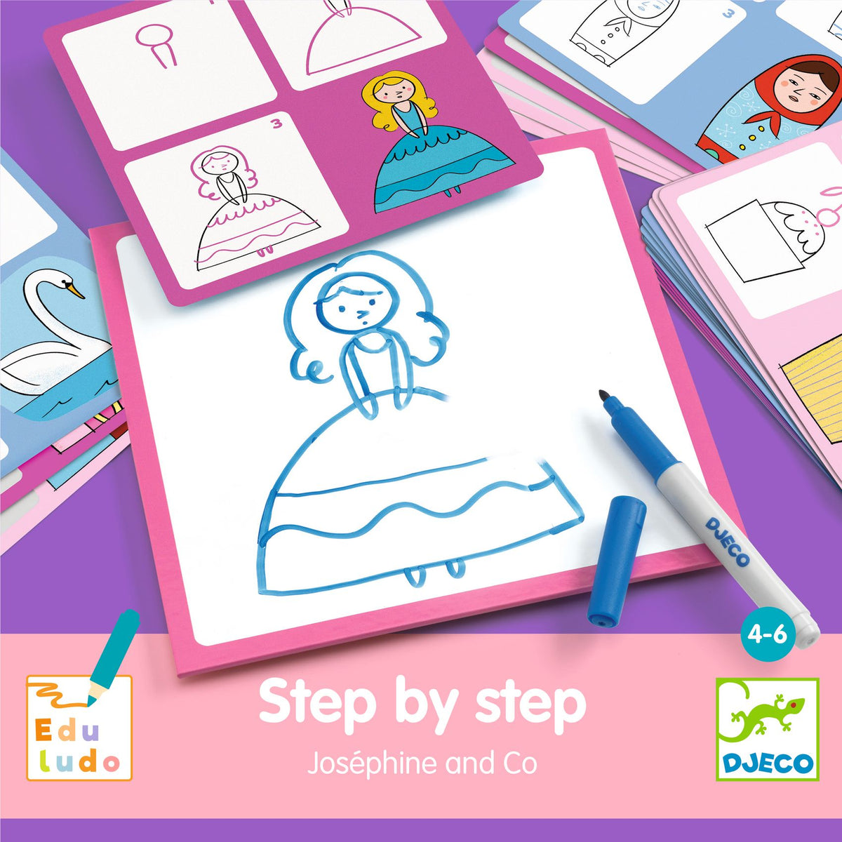 Step By Step | Desenha passo a passo | Josephine