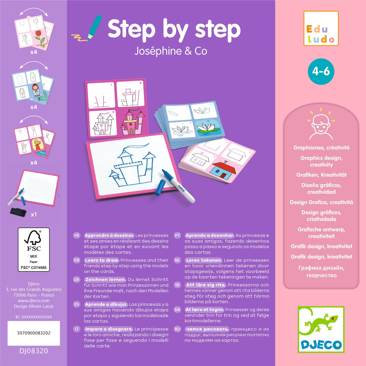 Step By Step | Desenha passo a passo | Josephine