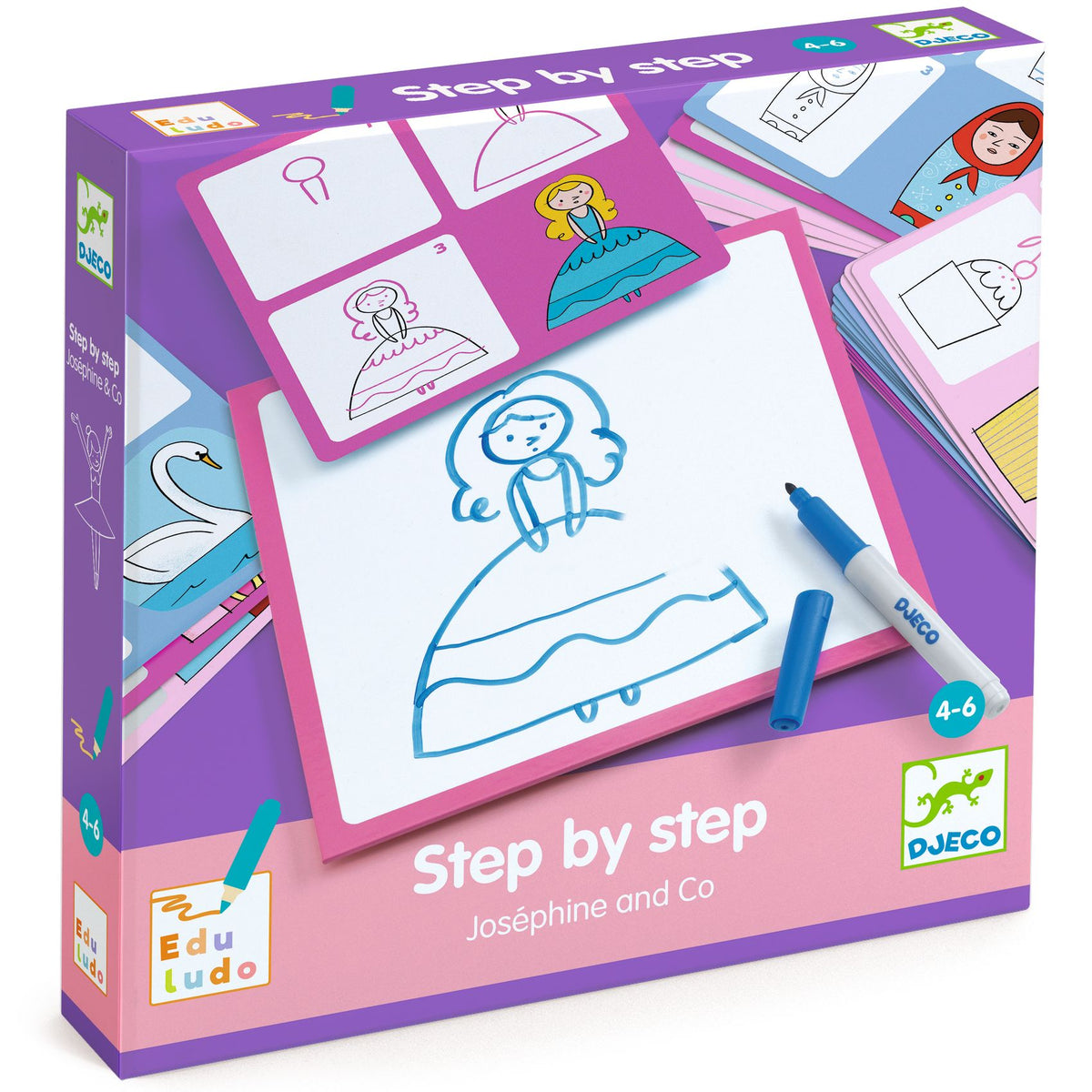 Step By Step | Desenha passo a passo | Josephine