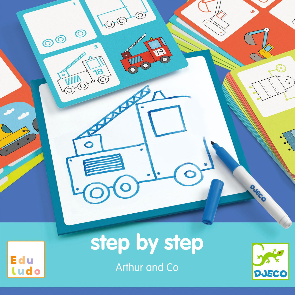 Step by step | Desenha Passo a Passo | Arthur & Co
