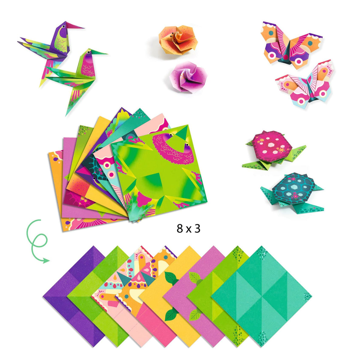 Tropicos | Origami | Neon