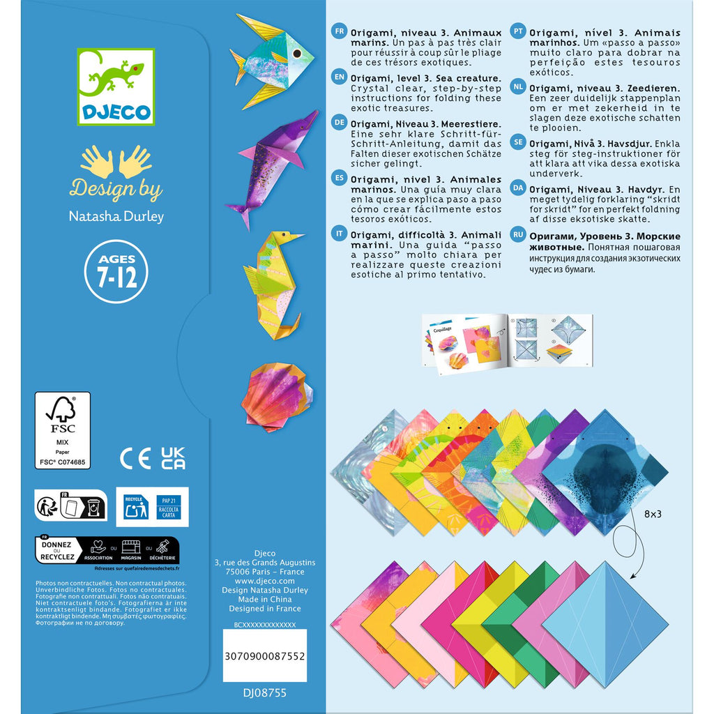 Origami | Animais Marinhos
