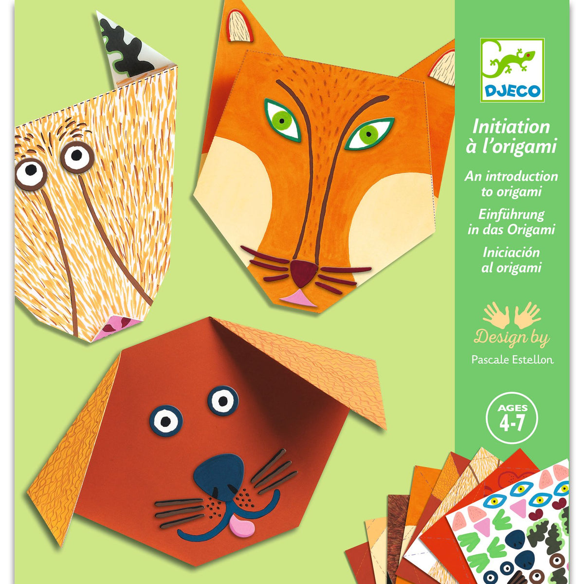 Jogo de Introducao ao Origami | Animais