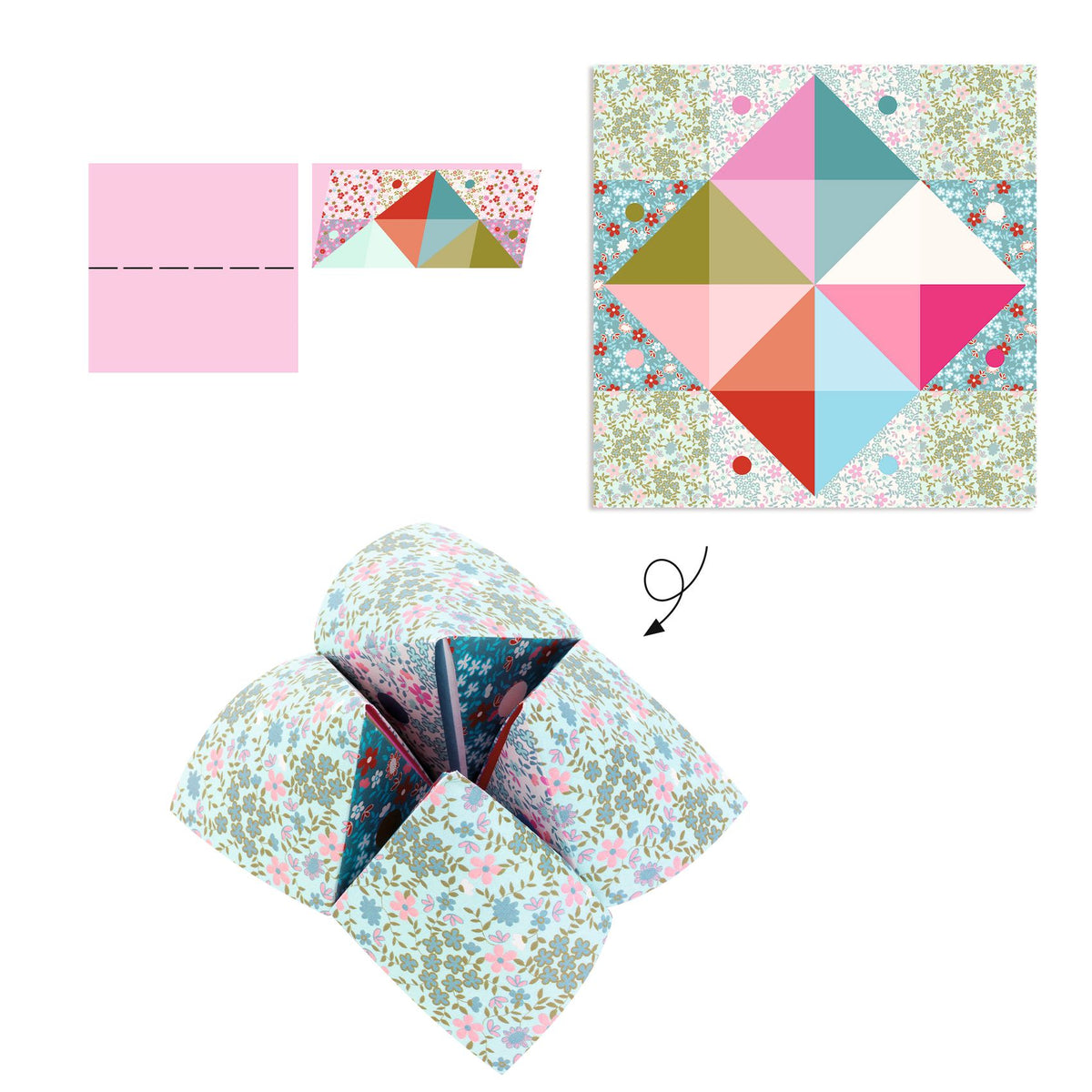 Origami | Quantos Queres | Flores