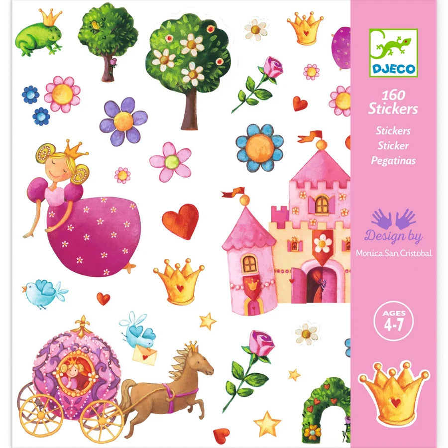 Princesa Marguerite | 160 Autocolantes