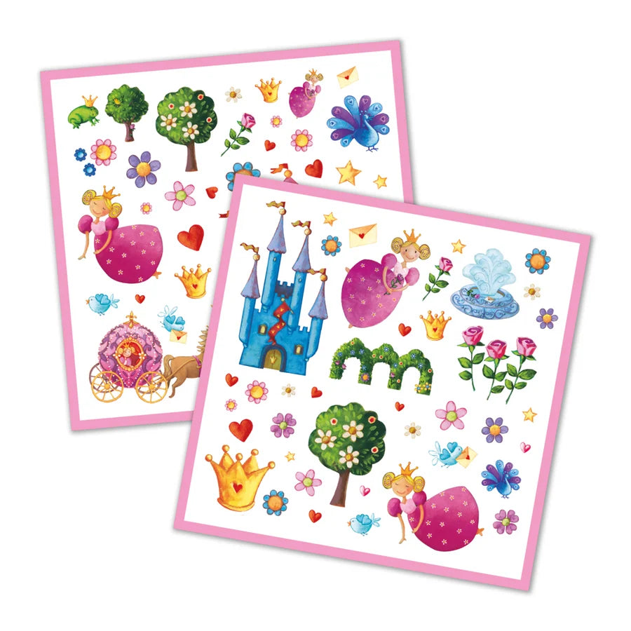 Princesa Marguerite | 160 Autocolantes