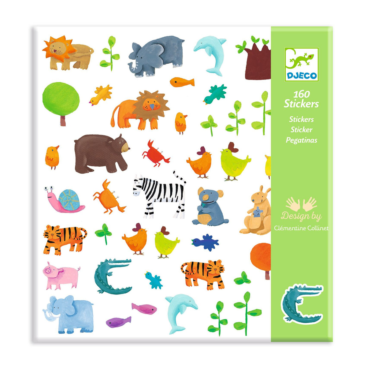 160 Stickers | Animais