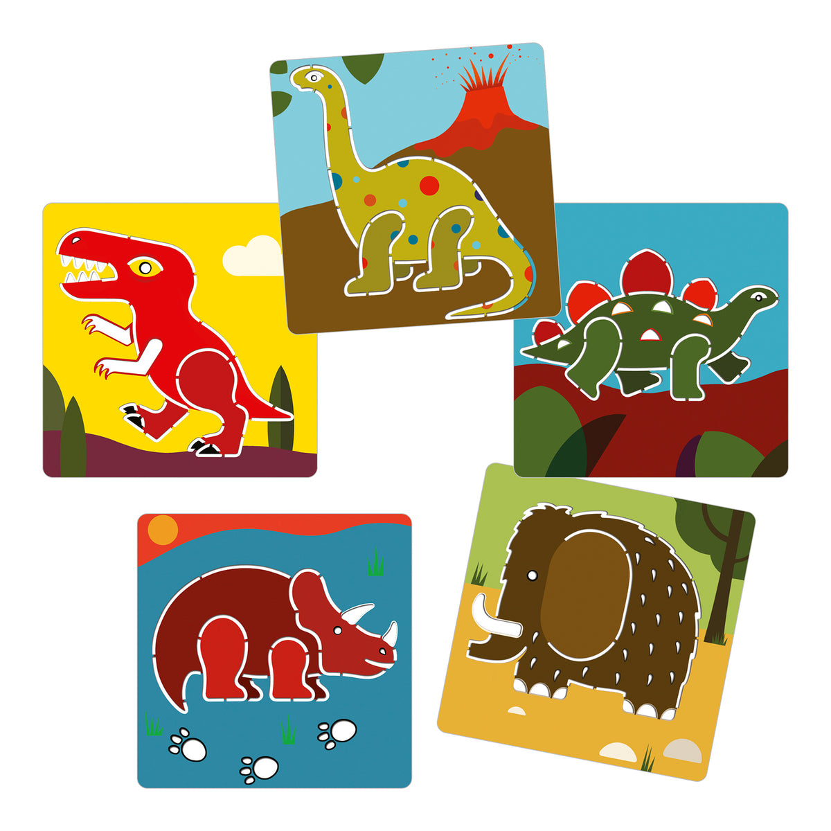 Stencil | Dinossauros