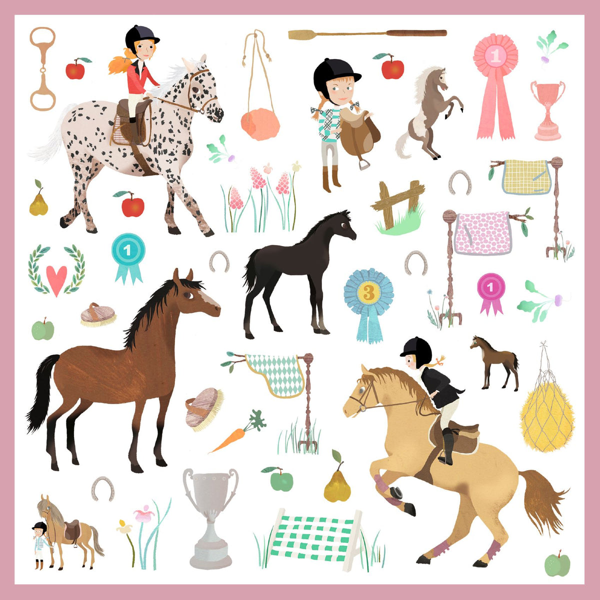 Cavalos | 160 Autocolantes