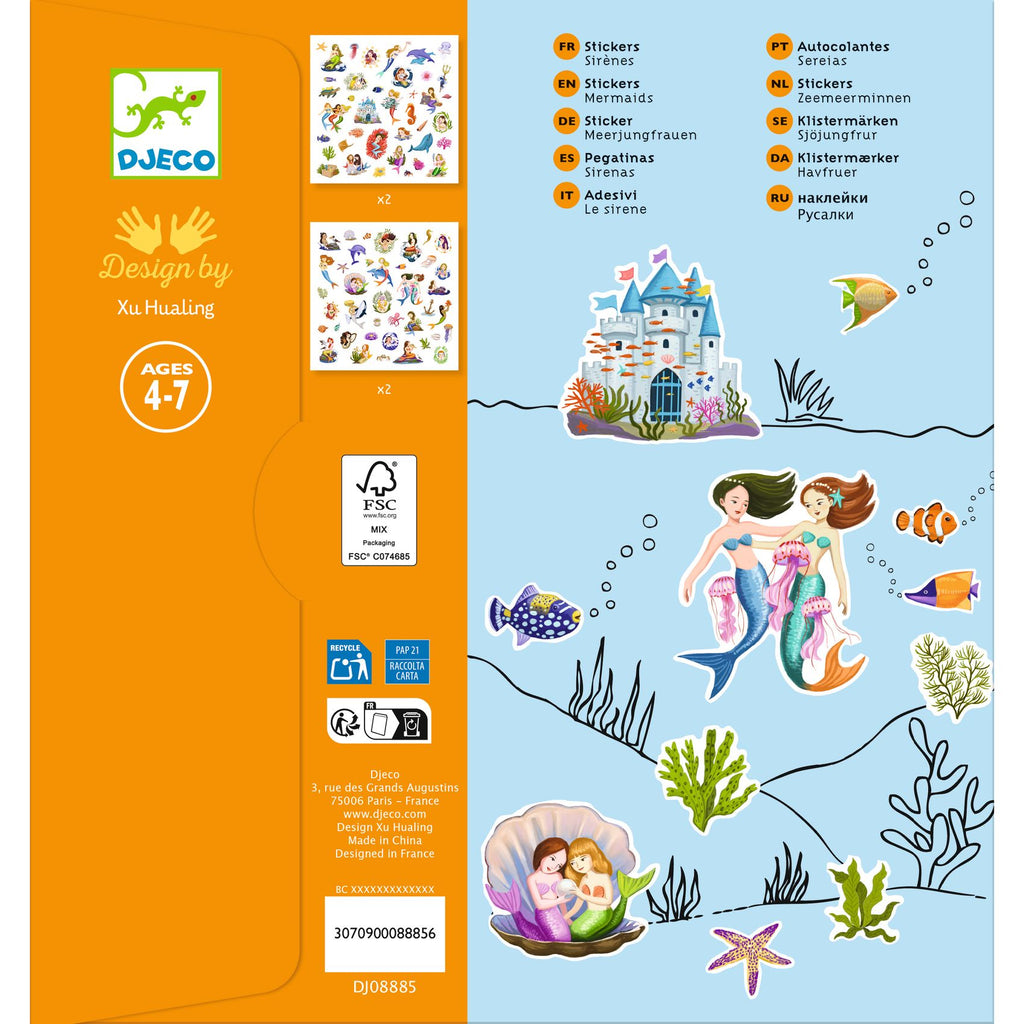Sereias | 160 Autocolantes