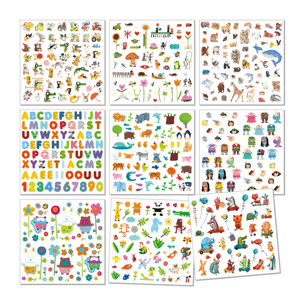 1000 Autocolantes | Para os mais pequenos