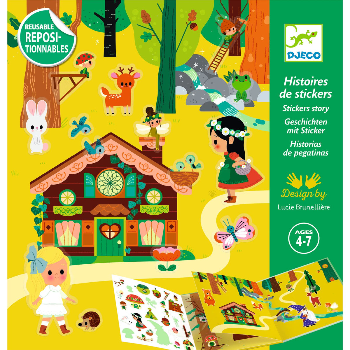 Reusable Sticker History | Forest