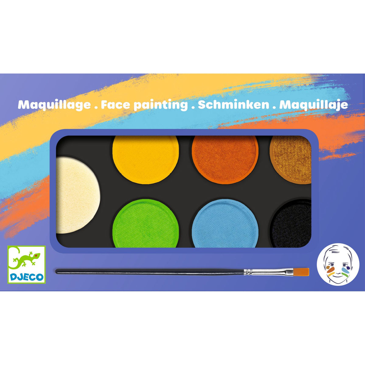 Paleta 6 Cores | Rosto | Nature