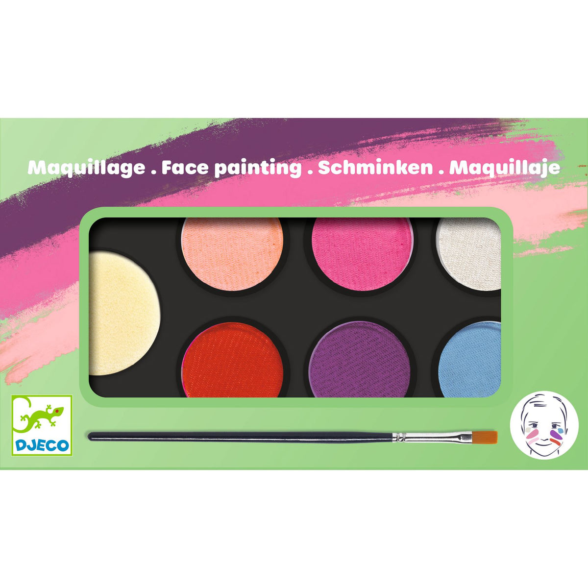 Paleta 6 Cores | Rosto | Sweet