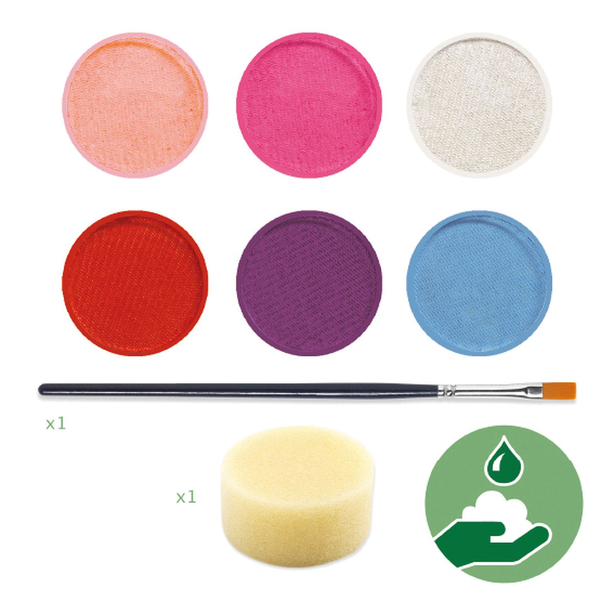 Paleta 6 Cores | Rosto | Sweet