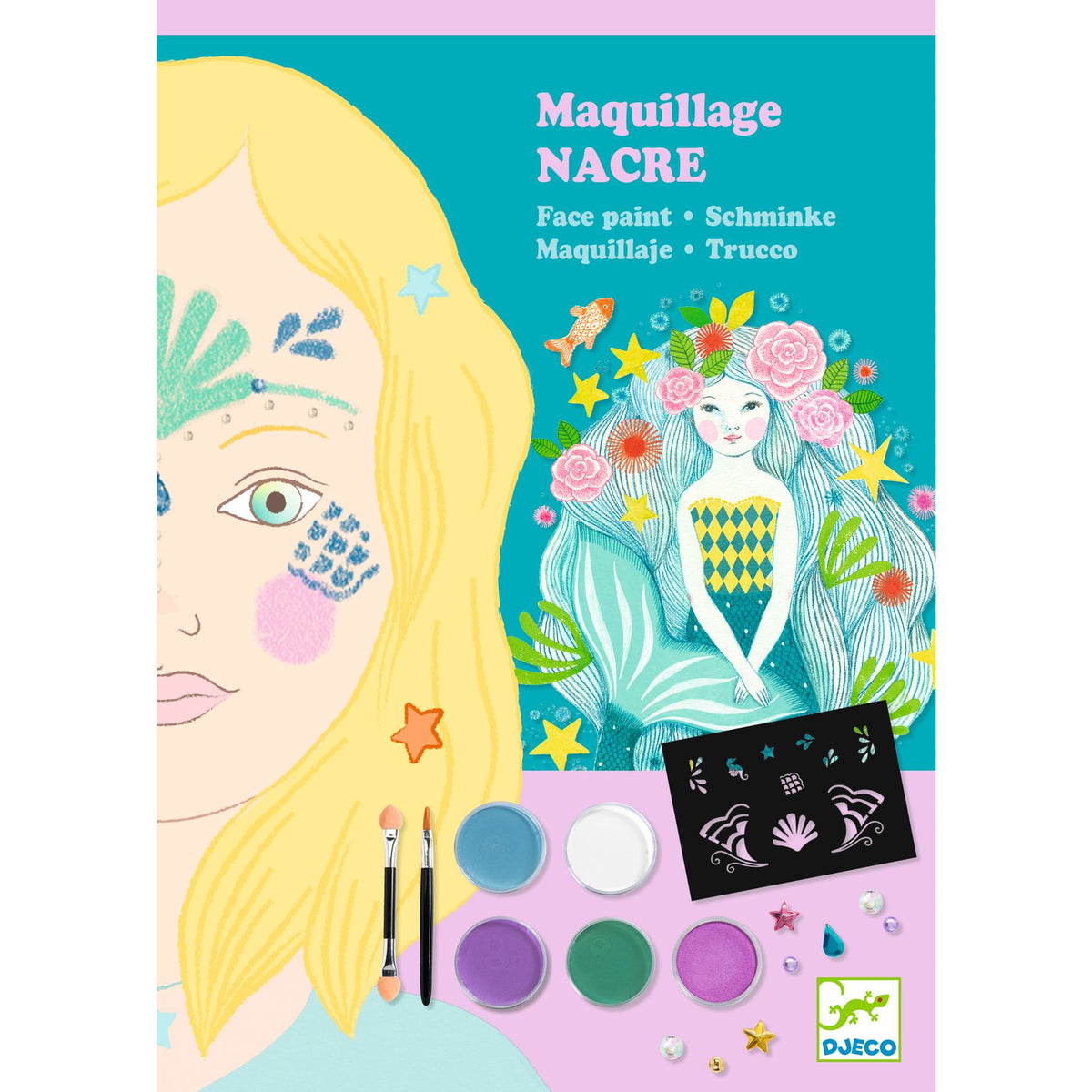 Pinturas Faciais | Sereia