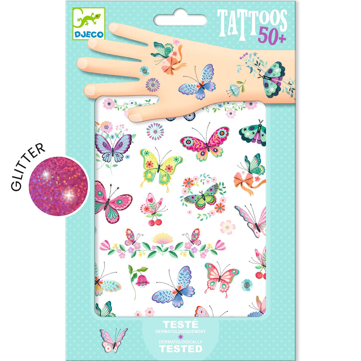 50 Tatuagens | Holográficas | Borboletas