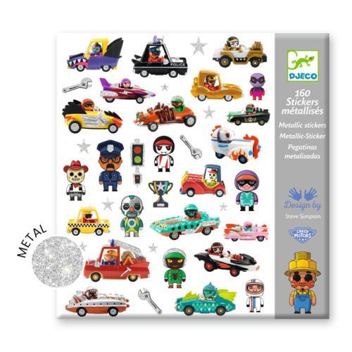 Crazy Motors | 160 Autocolantes