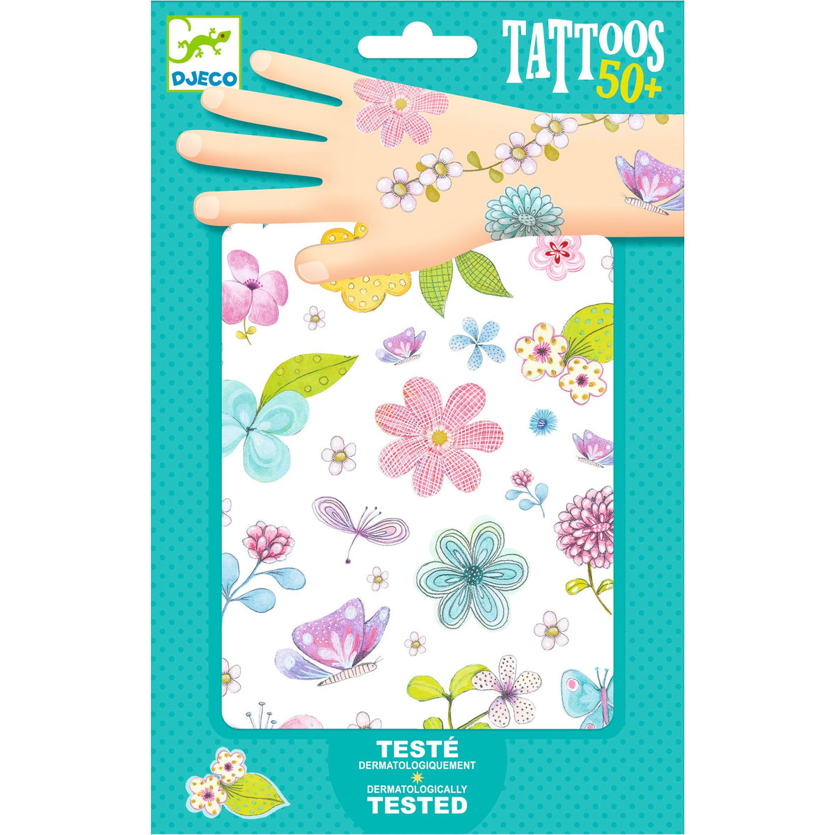 50 Tatuagens | Belas Flores do Campo | Glitter