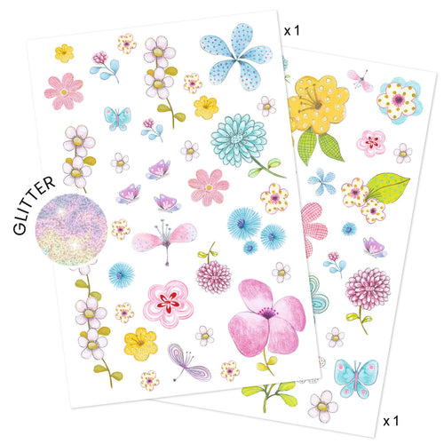 50 Tatuagens | Belas Flores do Campo | Glitter