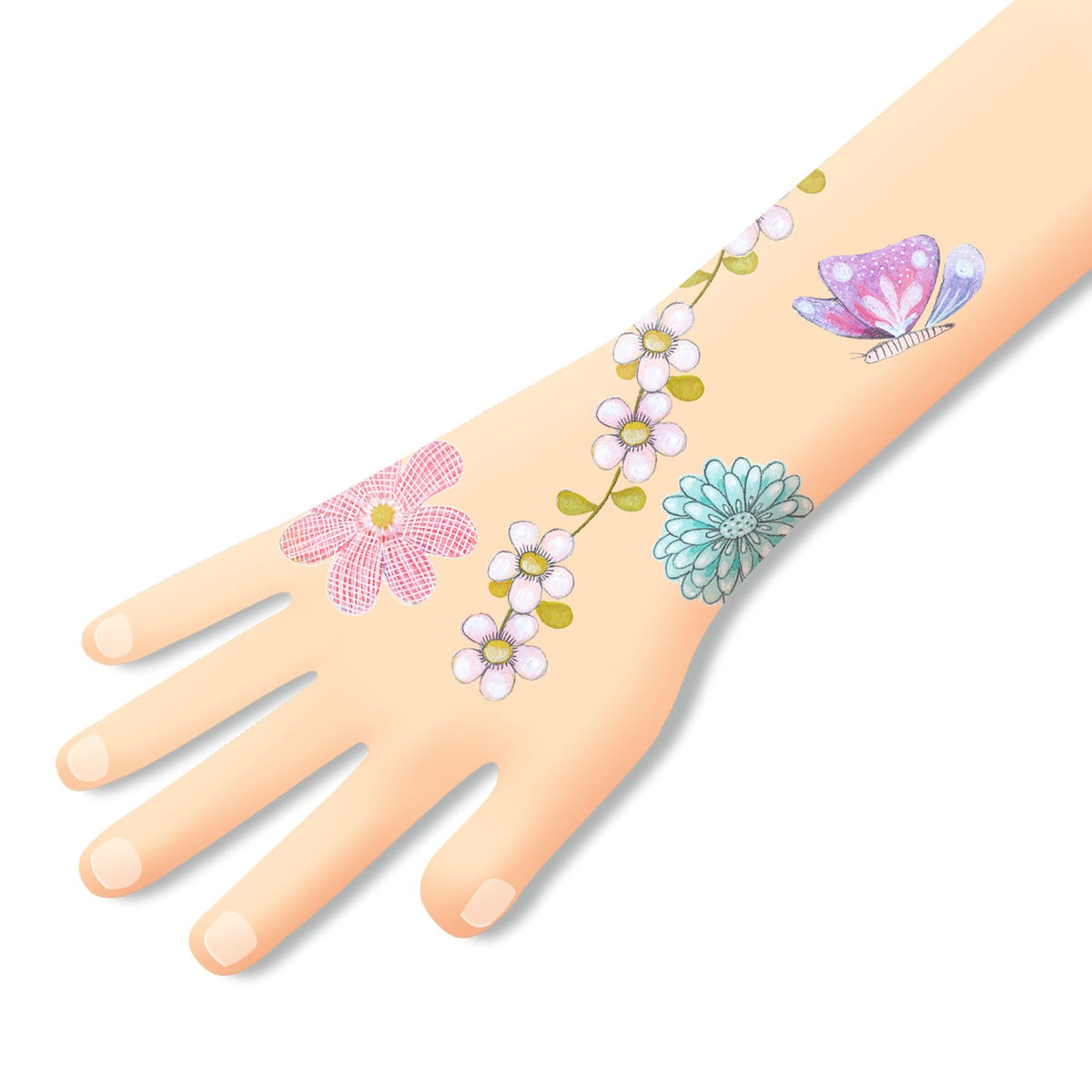 50 Tatuagens | Belas Flores do Campo | Glitter