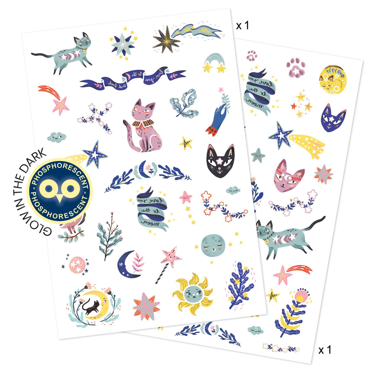 50 Tatuagens | Brilham no Escuro | Bons Sonhos