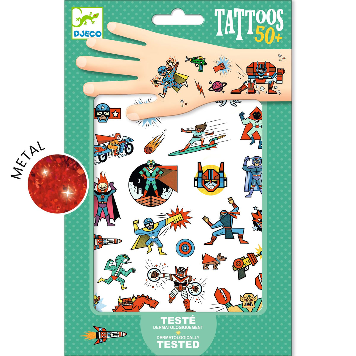 50 Tatuagens | Metalizadas | Herois e Viloes