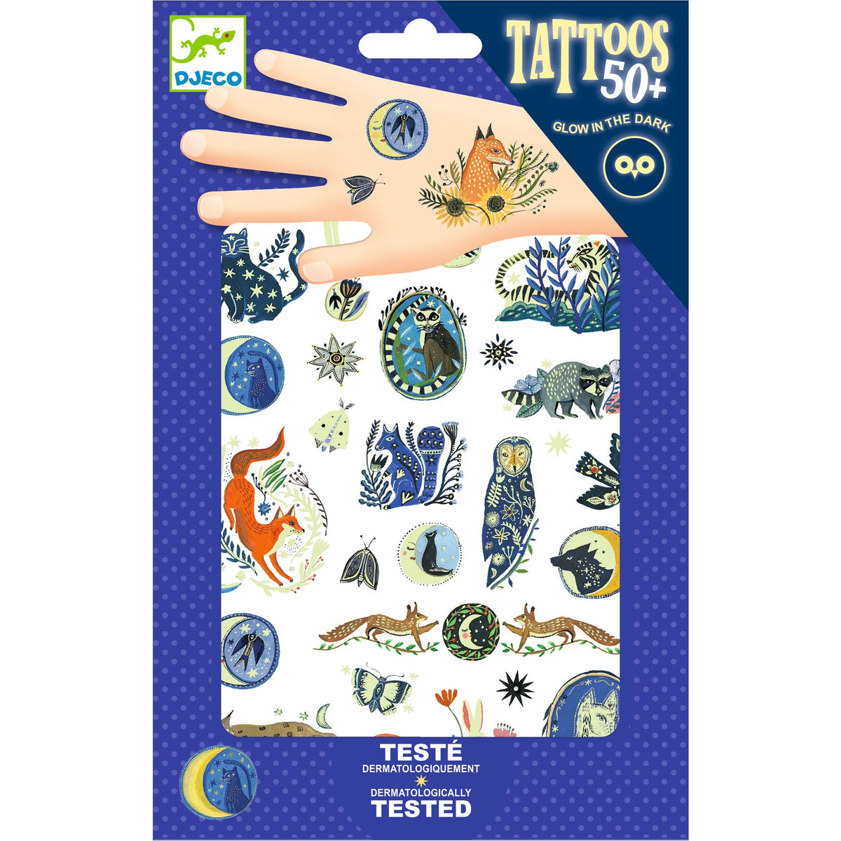 50 Tatuagens | Brilham no Escuro | Reflexos Noturnos
