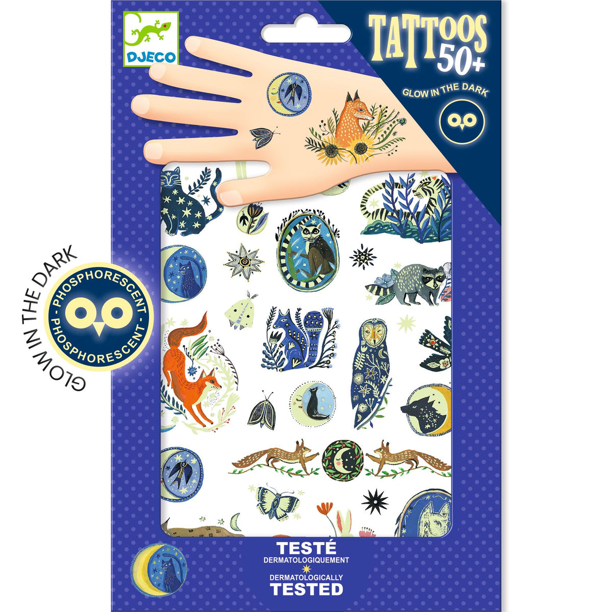 50 Tatuagens | Brilham no Escuro | Reflexos Noturnos
