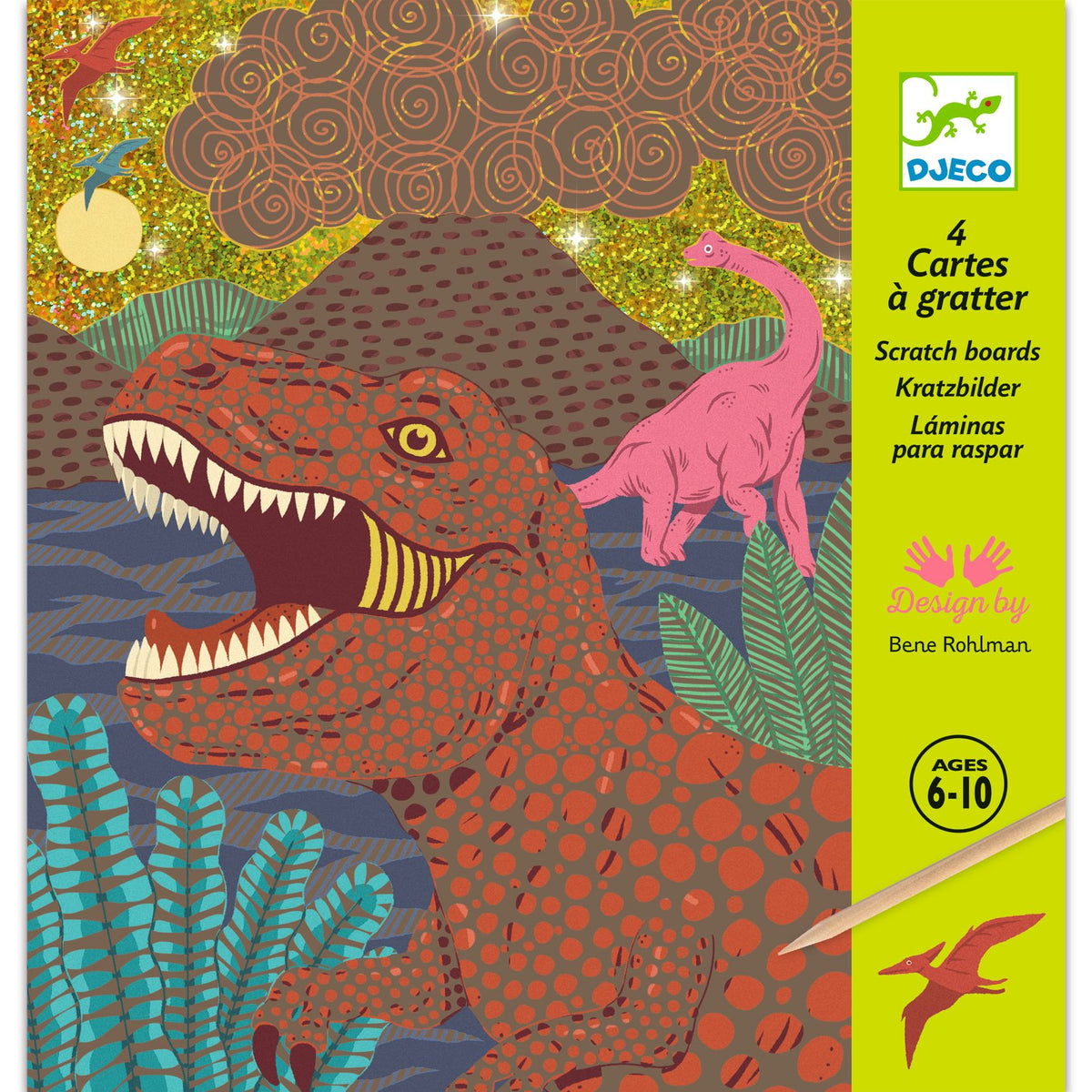 Cartoes Metálicos | Dinossauros