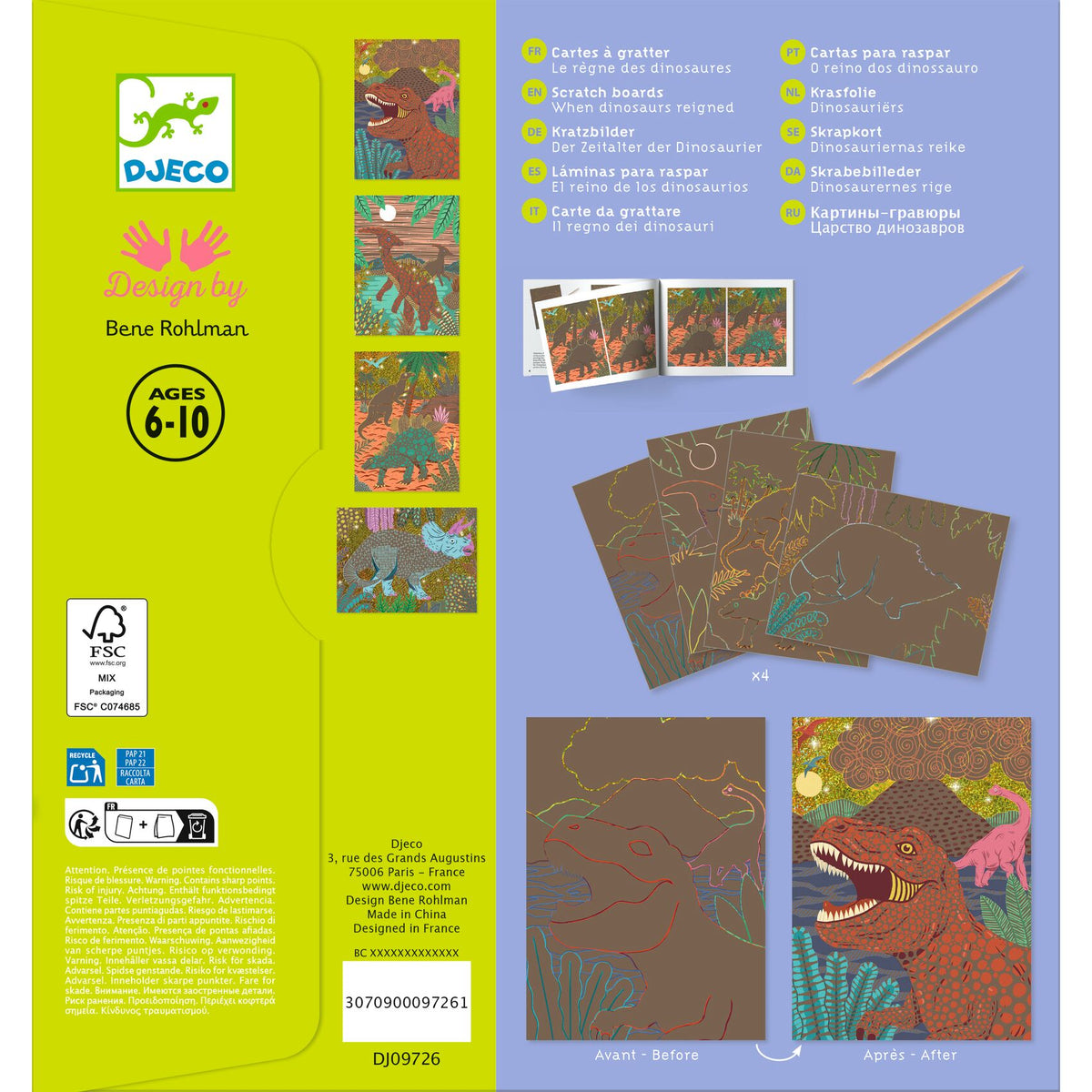 Cartoes Metálicos | Dinossauros
