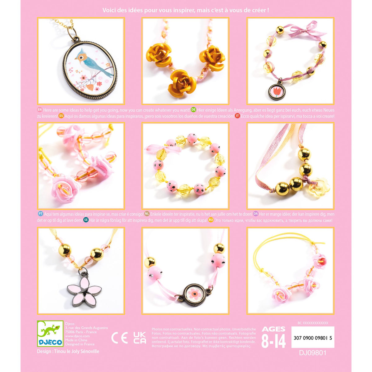 Constrói Pulseiras | Missangas e Flores