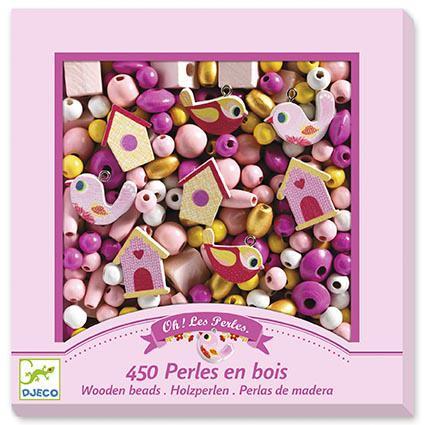 Contas de Madeira | Pássaros