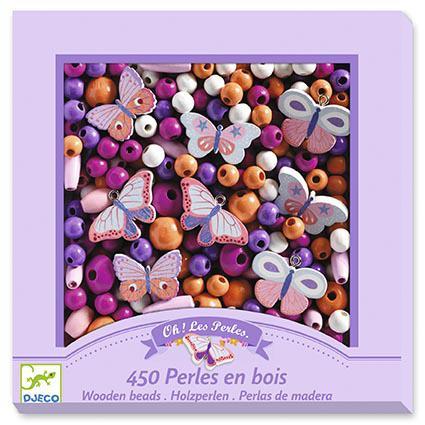Contas de Madeira | Borboletas
