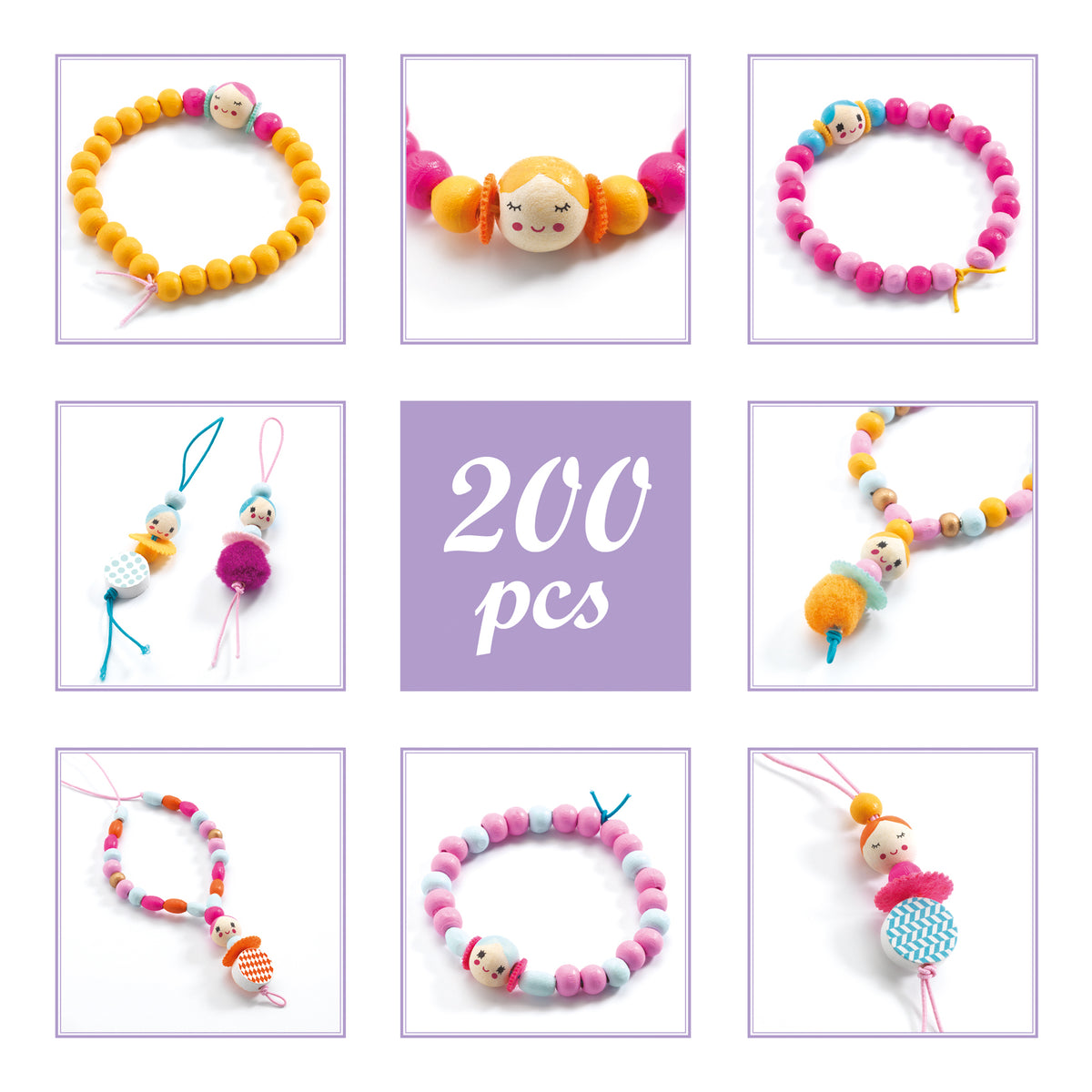 Constrói Pulseiras | Missangas e Figuras